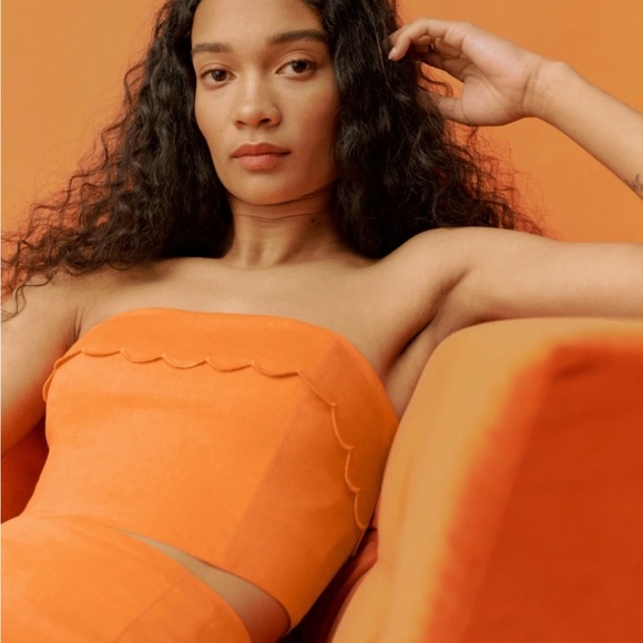 Reformation Lizzi Linen Top - Picture 2 of 7